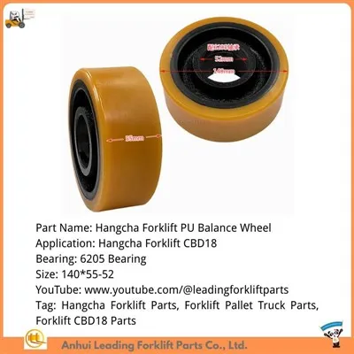 Athsholáthairtí Páirteanna Forklift|Páirteanna Ardaithe Hangcha Roth Iarmhéid PU|Páirteanna Truck Pailéad Leictreach
